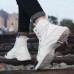 Men Casual Soft Fashion Line Stitching Ankle Boots Men Casual Soft Fashion Line Stitching Ankle Boots