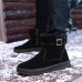 Men Warm Lining Size Buckle Snow Boots Men Warm Lining Size Buckle Snow Boots