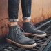 Men Casual Side Zipper Lace Up Ankle Boots Men Casual Side Zipper Lace Up Ankle Boots