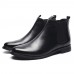 Men Soft Boots Slip-on Leather Ankle Boots Men Soft Boots Slip-on Leather Ankle Boots