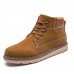Men Casual Comfortable Leather Lace Up Boots Men Casual Comfortable Leather Lace Up Boots