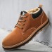 Men Warm Plush Lining Casual Lace Up Ankle Boots Men Warm Plush Lining Casual Lace Up Ankle Boots