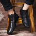 Men Slip Resistance Side Zipper Leather Ankle Boots Men Slip Resistance Side Zipper Leather Ankle Boots