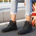 Big Size Men Warm Fur Soft Leather Ankle Boots Big Size Men Warm Fur Soft Leather Ankle Boots