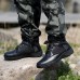 Men Comfortable Wear Resistant Outsole Warm High Top Military Style Boots Men Comfortable Wear Resistant Outsole Warm High Top Military Style Boots