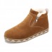 Winter Men Side Zipper Fur Lining Warm Plush Casual Boots Winter Men Side Zipper Fur Lining Warm Plush Casual Boots