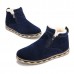 Winter Men Side Zipper Fur Lining Warm Plush Casual Boots Winter Men Side Zipper Fur Lining Warm Plush Casual Boots