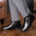 Men Soft Warm Plush Lining Casual Business Ankle Boots Men Soft Warm Plush Lining Casual Business Ankle Boots