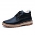 Men Warm Plush Lining Leather Ankle Boots Men Warm Plush Lining Leather Ankle Boots