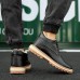 Men Warm Plush Lining Leather Ankle Boots Men Warm Plush Lining Leather Ankle Boots