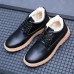 Men Warm Plush Lining Leather Ankle Boots Men Warm Plush Lining Leather Ankle Boots