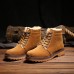 Men Coton Boots Fur Lining Keep Warm Plush High Top Outdoor Shoes Men Coton Boots Fur Lining Keep Warm Plush High Top Outdoor Shoes