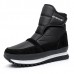 Men Plush Lining Mid-Calf Waterproof Snow Boots Men Plush Lining Mid-Calf Waterproof Snow Boots