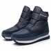 Men Plush Lining Mid-Calf Waterproof Snow Boots Men Plush Lining Mid-Calf Waterproof Snow Boots