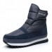 Men Plush Lining Mid-Calf Waterproof Snow Boots Men Plush Lining Mid-Calf Waterproof Snow Boots