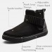 Men Hook Loop Stripe Elastic Band Comfortable Suede Ankle Boots Men Hook Loop Stripe Elastic Band Comfortable Suede Ankle Boots