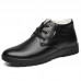 Men Casual Daily Warm Plush Lining Ankle Boots Men Casual Daily Warm Plush Lining Ankle Boots