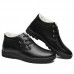 Men Casual Daily Warm Plush Lining Ankle Boots Men Casual Daily Warm Plush Lining Ankle Boots