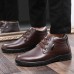Men Casual Daily Warm Plush Lining Ankle Boots Men Casual Daily Warm Plush Lining Ankle Boots