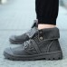 Men Autumn Soft Comfy Lace Up Ankle Boots Men Autumn Soft Comfy Lace Up Ankle Boots
