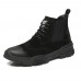 Men Brogue Carved Lace Up Chelsea Ankle Boots Men Brogue Carved Lace Up Chelsea Ankle Boots