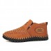 Men Comfy Soft Woven Style Genuine Leather Warm Fur Lining High Top Oxfords Boots Men Comfy Soft Woven Style Genuine Leather Warm Fur Lining High Top Oxfords Boots