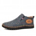 Men Comfy Soft Woven Style Genuine Leather Warm Fur Lining High Top Oxfords Boots Men Comfy Soft Woven Style Genuine Leather Warm Fur Lining High Top Oxfords Boots
