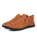 Men Comfy Soft Woven Style Genuine Leather Warm Fur Lining High Top Oxfords Boots Men Comfy Soft Woven Style Genuine Leather Warm Fur Lining High Top Oxfords Boots