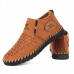 Men Comfy Soft Woven Style Genuine Leather Warm Fur Lining High Top Oxfords Boots Men Comfy Soft Woven Style Genuine Leather Warm Fur Lining High Top Oxfords Boots