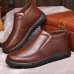 Men Casual Daily Warm Lining Leather Ankle Boots Men Casual Daily Warm Lining Leather Ankle Boots