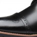 Men Brogue Classic Cowboy Lace Up Mid-calf Boots Men Brogue Classic Cowboy Lace Up Mid-calf Boots