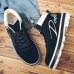 Men Stitching Lace Up Round Toe Ankle Boots Men Stitching Lace Up Round Toe Ankle Boots