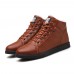 Men Casual Soft Wool Lining Lace Up Ankle Boots Men Casual Soft Wool Lining Lace Up Ankle Boots