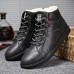 Men Casual Soft Wool Lining Lace Up Ankle Boots Men Casual Soft Wool Lining Lace Up Ankle Boots
