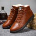 Men Casual Soft Wool Lining Lace Up Ankle Boots Men Casual Soft Wool Lining Lace Up Ankle Boots