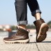 Men Casual Warm Wool Lining Retro Ankle Boots Men Casual Warm Wool Lining Retro Ankle Boots