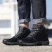 Men Casual Warm Wool Lining Retro Ankle Boots Men Casual Warm Wool Lining Retro Ankle Boots