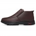 Men Casual Warm Lining Slip-on Ankle Boots Men Casual Warm Lining Slip-on Ankle Boots