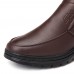 Men Casual Warm Lining Slip-on Ankle Boots Men Casual Warm Lining Slip-on Ankle Boots