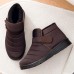 Men Casual Waterproof Warm Lining Hook&Loop Snow Boots Men Casual Waterproof Warm Lining Hook&Loop Snow Boots