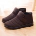 Men Casual Waterproof Warm Lining Hook&Loop Snow Boots Men Casual Waterproof Warm Lining Hook&Loop Snow Boots
