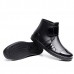 Men Casual Short Rain Boots Waterproof Outdoor Non-Slip Flats Men Casual Short Rain Boots Waterproof Outdoor Non-Slip Flats