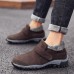 Big Size Men Soft Warm Lining Hook Loop Snow Boots Big Size Men Soft Warm Lining Hook Loop Snow Boots