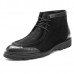 Men Casual Business Suede Genuine Leather Brogue Style Lace Up Boots Men Casual Business Suede Genuine Leather Brogue Style Lace Up Boots