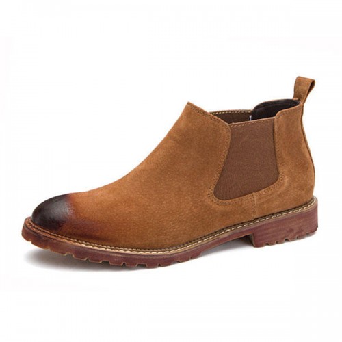 Men England Style Suede Leather Soft Sole Ankle Boots Men England Style Suede Leather Soft Sole Ankle Boots