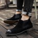 Men England Style Suede Leather Soft Sole Ankle Boots Men England Style Suede Leather Soft Sole Ankle Boots