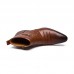 Men Casual Genuine Leather Pointed Toe Business Ankle Boots Men Casual Genuine Leather Pointed Toe Business Ankle Boots