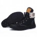 Lace Up Warm Wool Lining Round Toe Soft Sole Short Boots For Men Lace Up Warm Wool Lining Round Toe Soft Sole Short Boots For Men