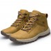 Men Outdoor Suede Waterproof Hiking Ankle Boots Men Outdoor Suede Waterproof Hiking Ankle Boots