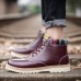 Men Casual Soft Leather Ankle Boots Lace Up Boots Moc Toe Shoes Men Casual Soft Leather Ankle Boots Lace Up Boots Moc Toe Shoes